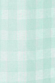 Product shot of the Gingham Poet Top in colour Blugingham (Blue), detail