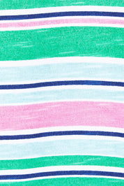 Product shot of the Striped Slouch Top in colour Striped (White), detail
