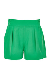 Product shot of the Pull On Shorts in colour Applegrn (Green), from the front