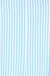 Product shot of the Summer Stripe Cotton Tank Dress in colour Bluestripe (Blue), detail
