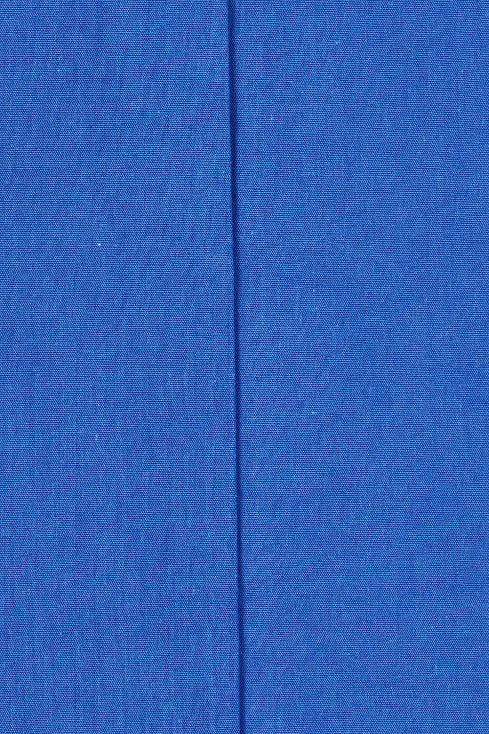 Product shot of the Scalloped Hem Cotton Tank in colour Palaceblue (Blue), detail