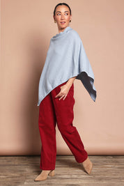 Cotton Blend Corduroy Pant – Wine
