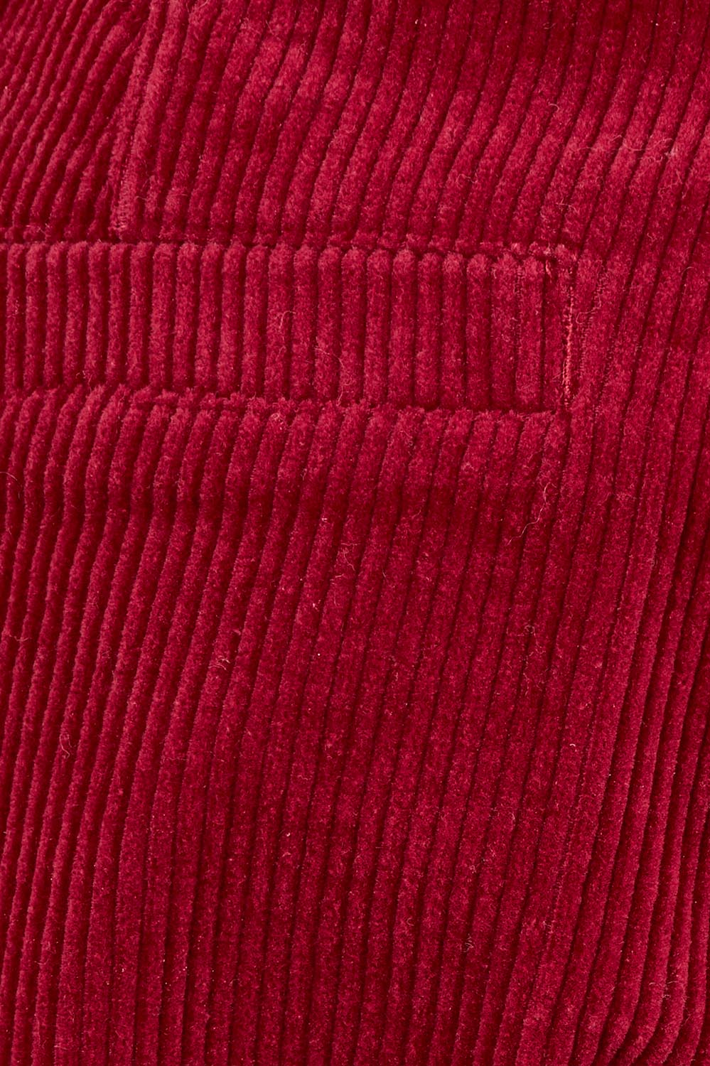 Cotton Blend Corduroy Pant – Wine