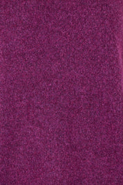 Product shot of the Two Tone Knit Dress in colour Wildberry (Pink), detail