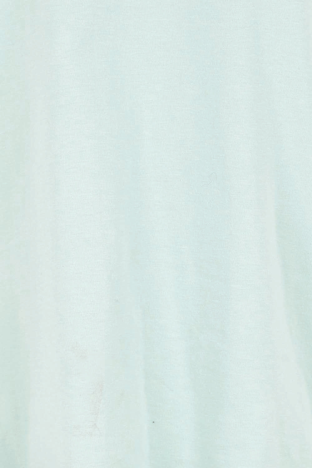 Product shot of the Cotton Jersey Puff Sleeve Top – Lightsage in colour Lightsage, showing detail
