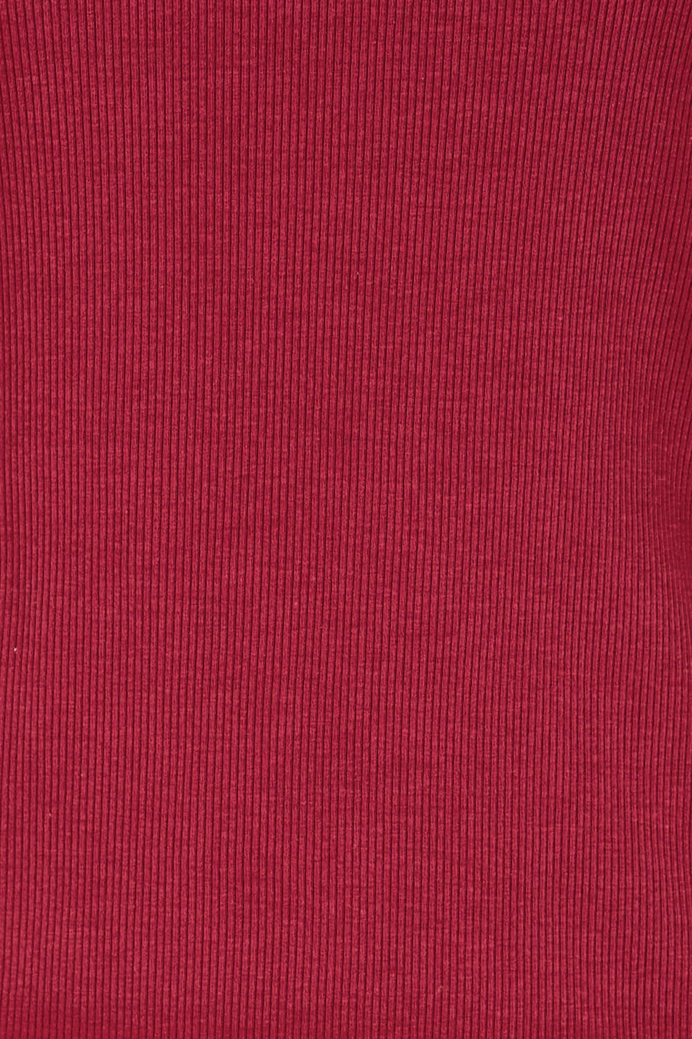 Product shot of the Cotton Blend Tank Top – Wine in colour Wine, showing detail
