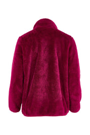 Fluffy Jacket – Cerise