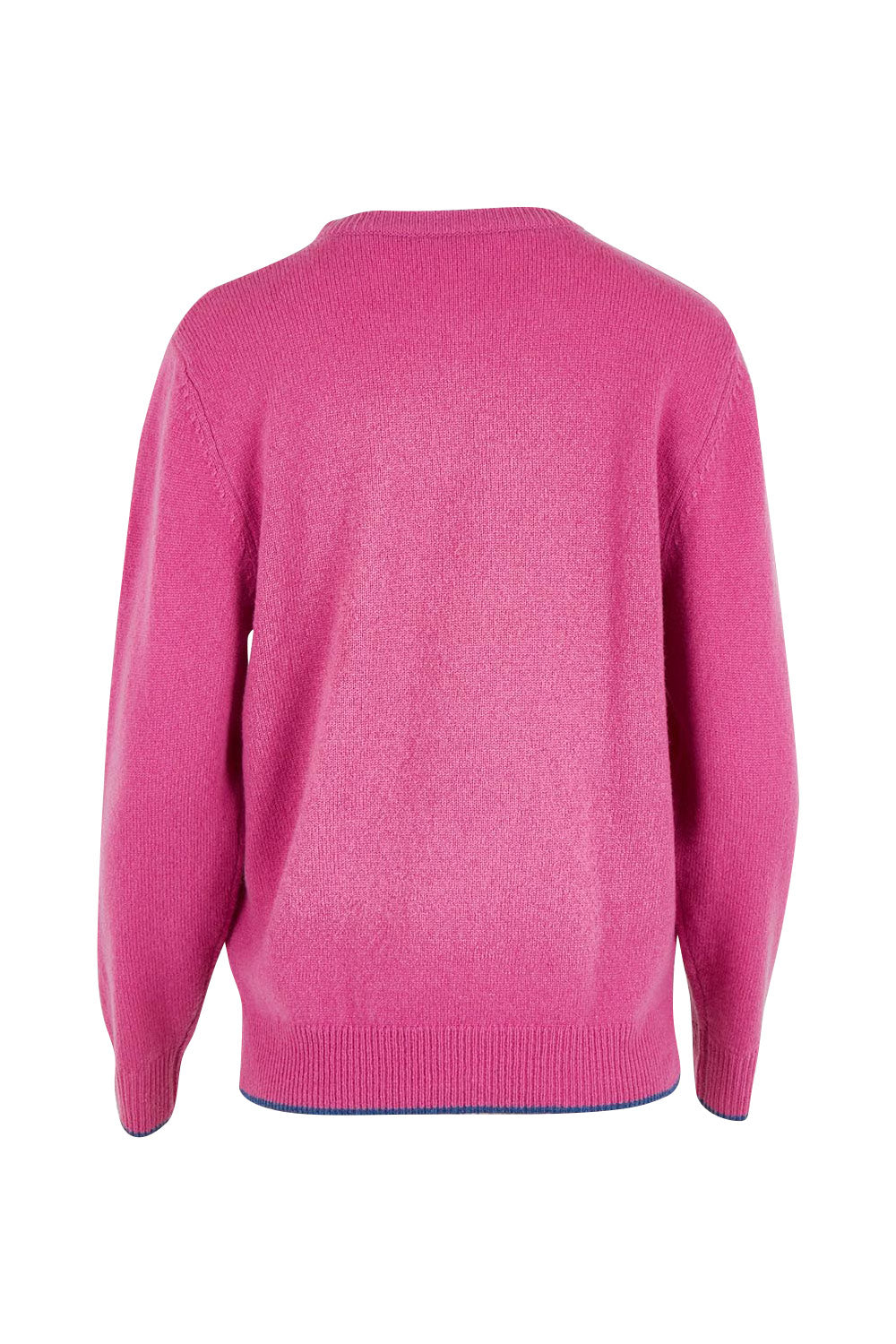 Wool Two Tone Jumper – Rose