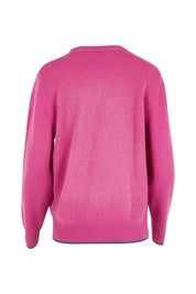 Wool Two Tone Jumper – Rose