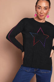 Star Jumper – Black