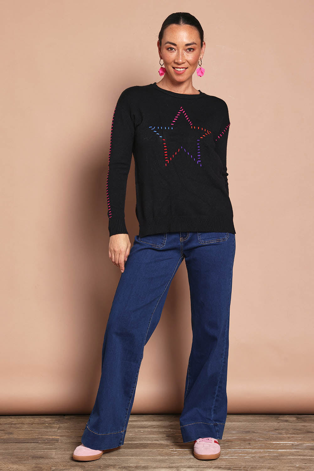 Star Jumper – Black