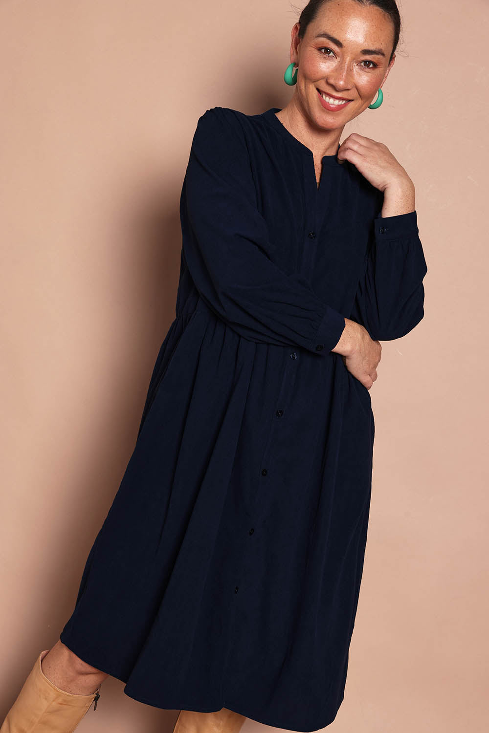 Corduroy Dress – Darknavy