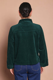 Cotton Corduroy Jacket – Emerald