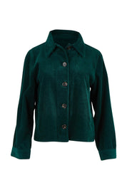 Cotton Corduroy Jacket – Emerald