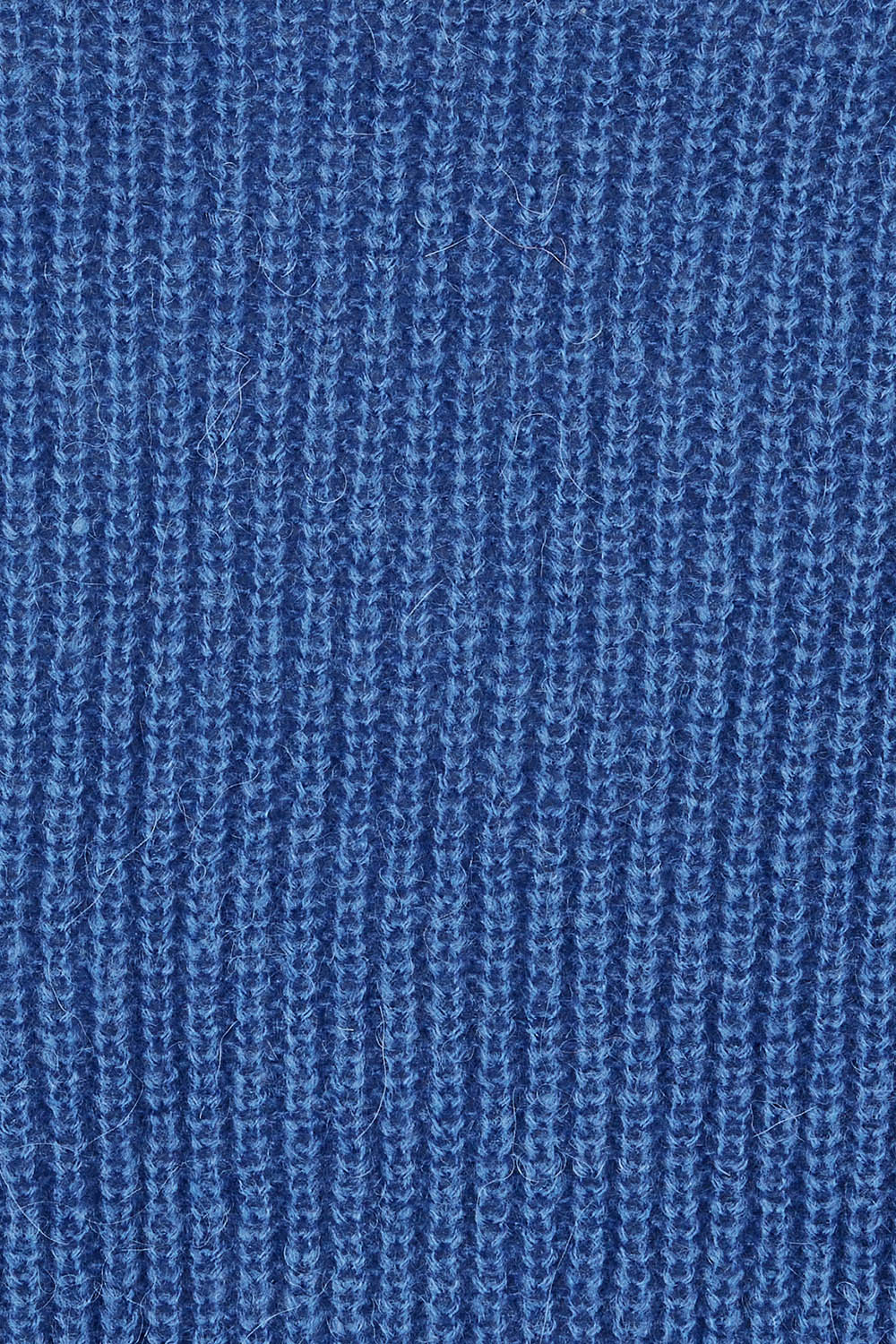Product shot of the Floral Knit Sweater in colour Ampblue (Blue), detail