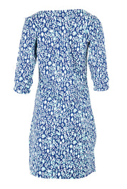 Preloved Lucy Slub Cotton Dress - Shibori