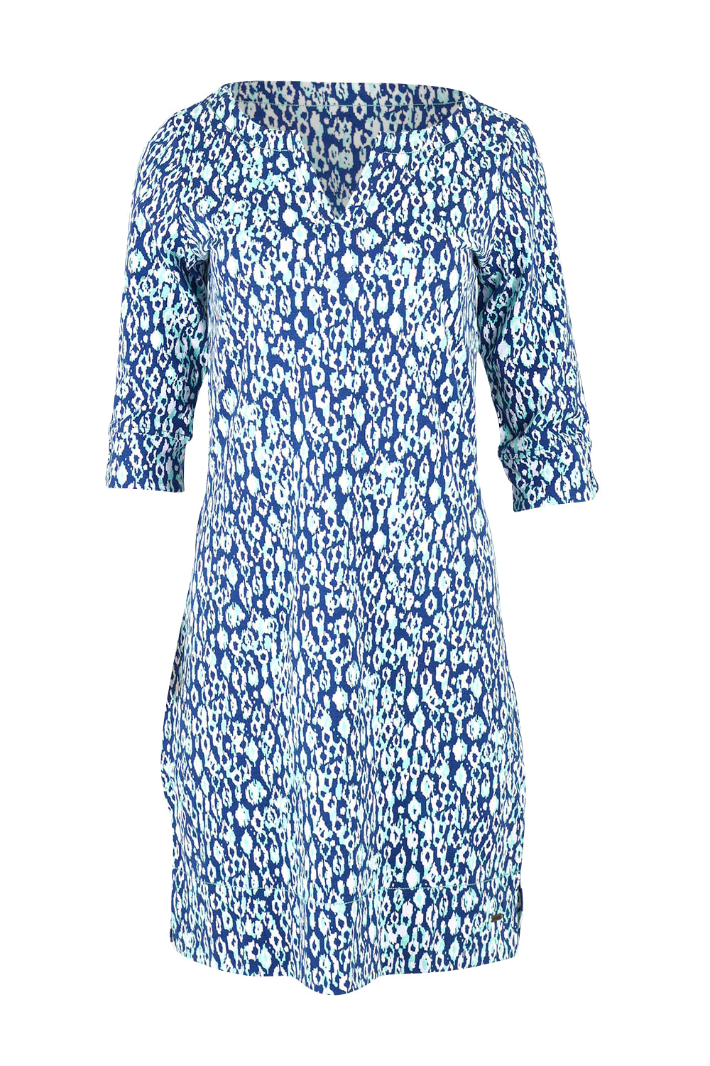 Preloved Lucy Slub Cotton Dress - Shibori