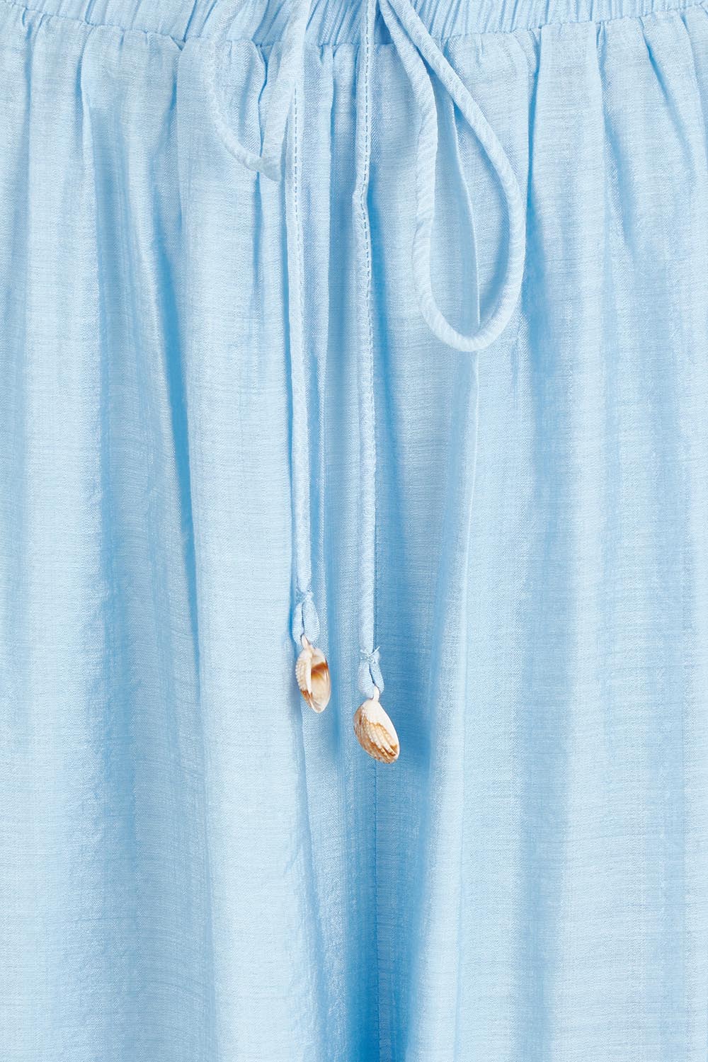 Product shot of the Baja Pant in colour Safira (Blue), detail