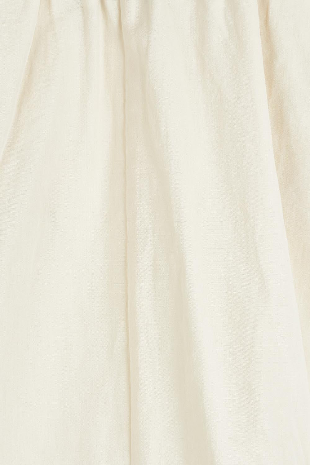 Product shot of the Santos Cotton Top in colour Bisque, detail