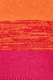 Product shot of the Valenza Jumper in colour Sunrise, detail