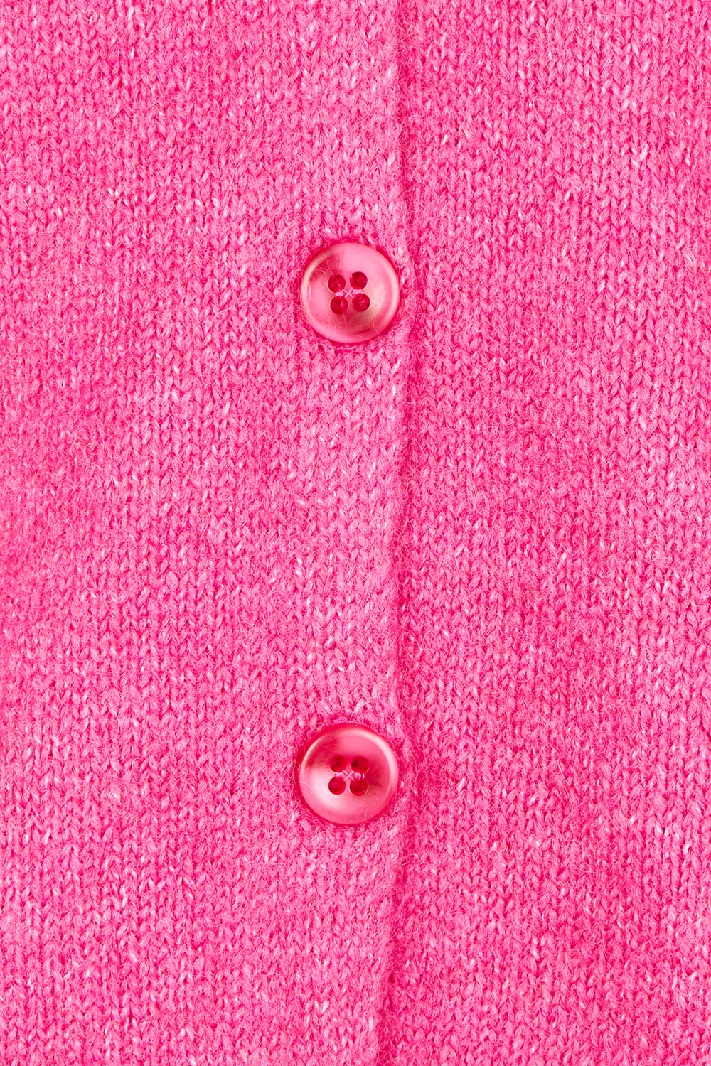 Product shot of the Valenza Knit Vest in colour Hotpink (Pink), detail