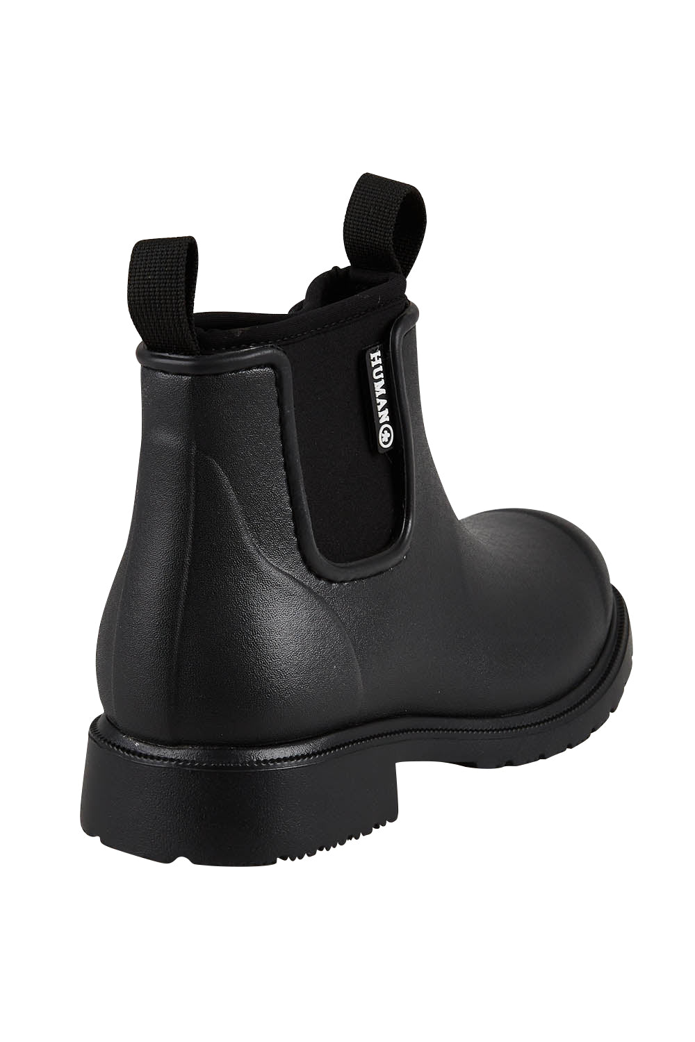 Product shot of the Jam Neoprene Waterproof Boot in colour Black (Black), from the back