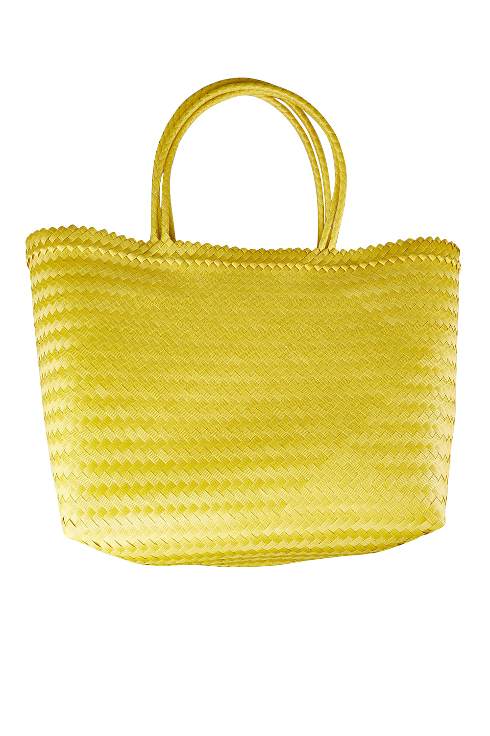 Product shot of the Scout XL Beach Bag in colour Yellow, from the back