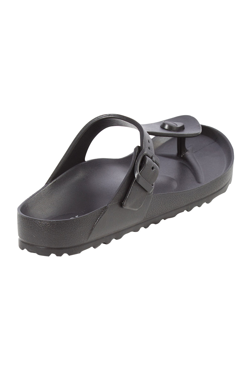 Product shot of the Coastal EVA Slide in colour Black (Black), from the back
