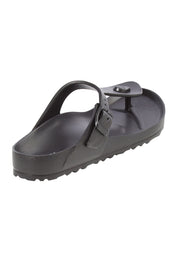 Product shot of the Coastal EVA Slide in colour Black (Black), from the back
