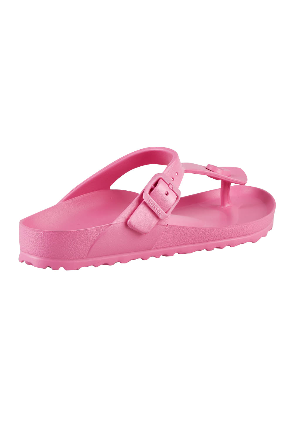 Product shot of the Coastal EVA Slide in colour Hotpink (Pink), from the back