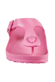 Product shot of the Coastal EVA Slide in colour Hotpink (Pink), detail