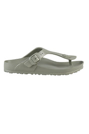 Product shot of the Coastal EVA Slide in colour Seagrass (Green), from the front