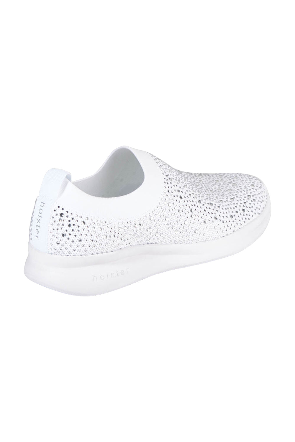 Product shot of the Firefly Sneaker in colour White (White), from the back