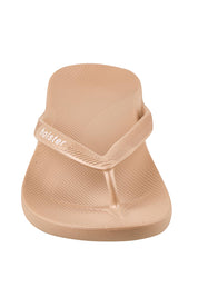 Product shot of the Islander Thong - Natural in colour Natural, showing detail