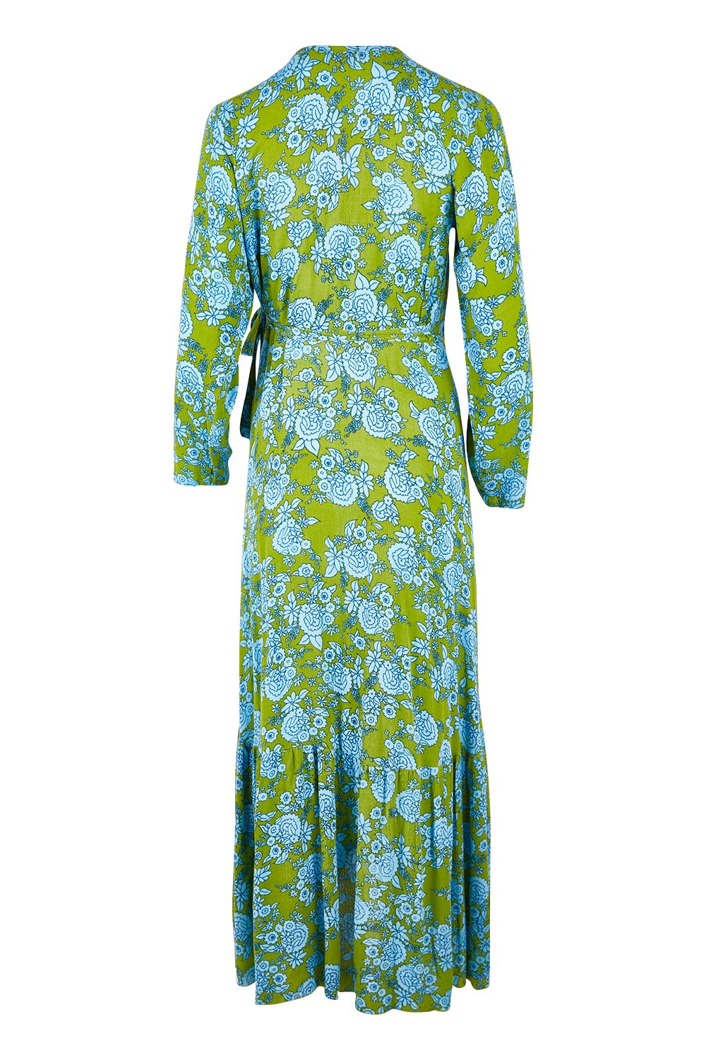 Preloved Margarita Long Sleeve Dress - Lucagreen