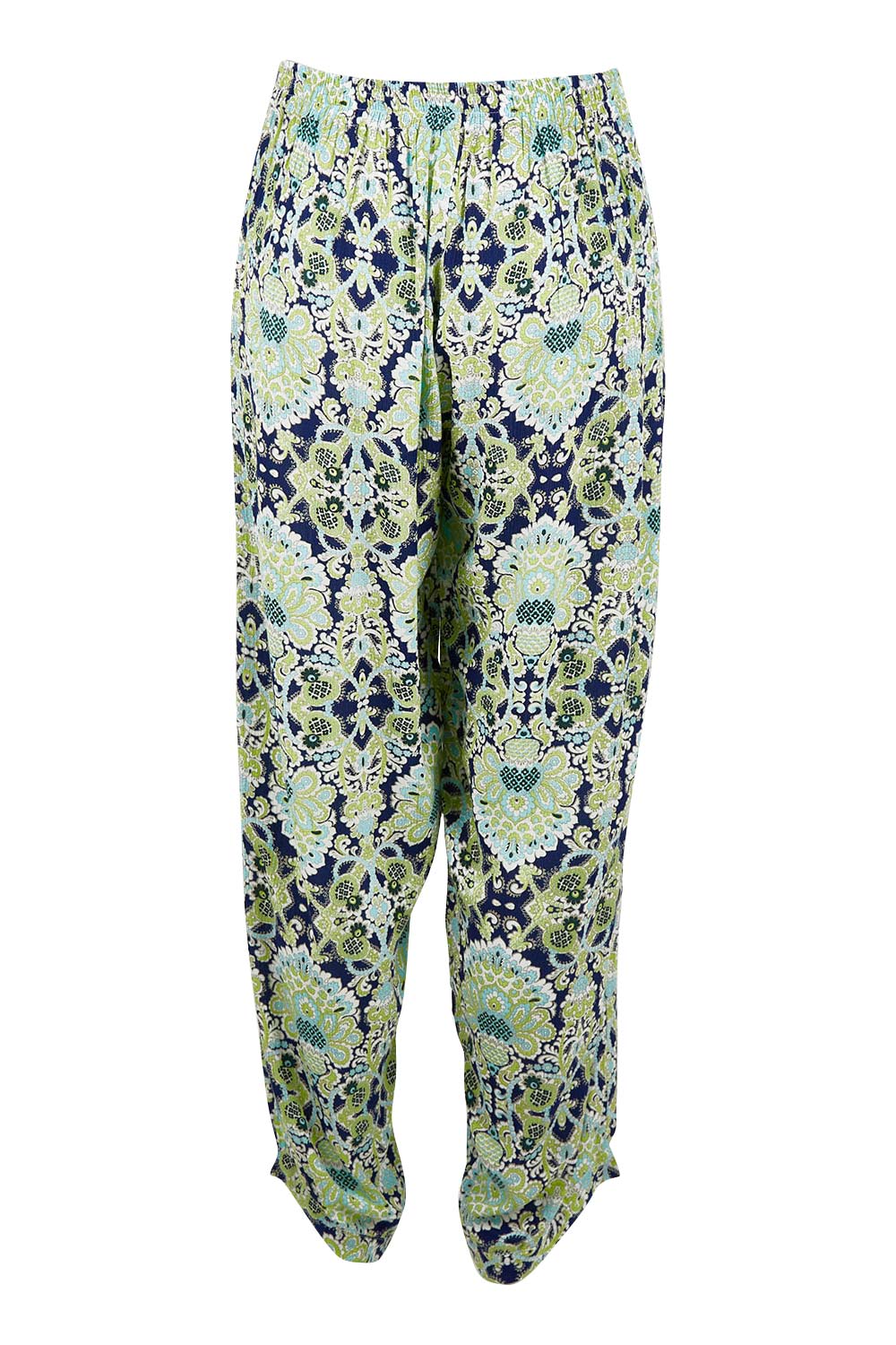 Product shot of the Fez Pant in colour Cavendnavy (Blue), from the back