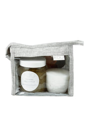 Product shot of the Mini Spa Vitality Duo Gift Pack in colour White (White), from the front
