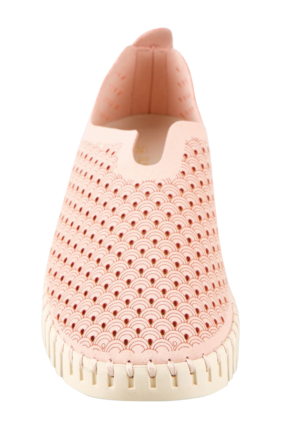 Product shot of the Tulip Sneaker – Adoberose in colour Adoberose, showing detail