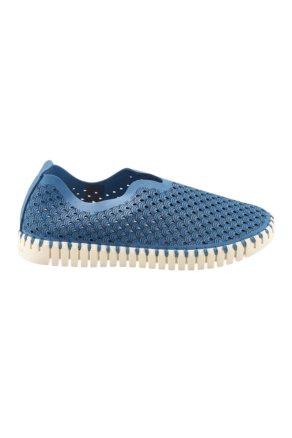 Product shot of the Tulip Sneaker in colour Ltregatta (Blue), from the front