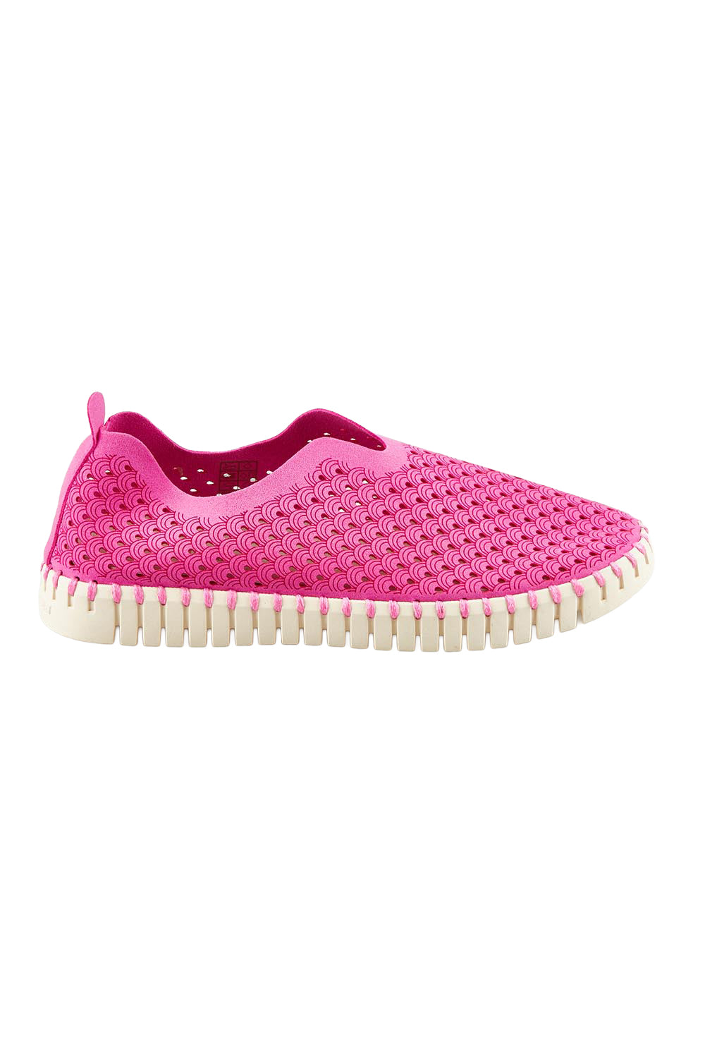 Product shot of the Tulip Sneaker in colour Roseviolet (Pink), from the front
