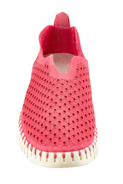 Product shot of the Tulip Sneaker in colour Vivamagent (Pink), detail
