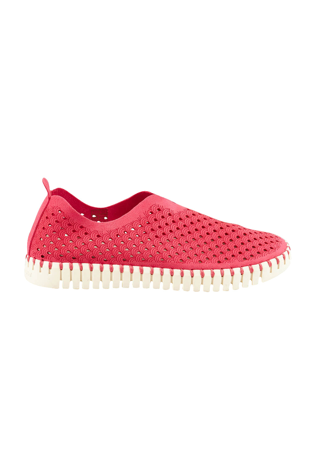 Product shot of the Tulip Sneaker in colour Vivamagent (Pink), from the front