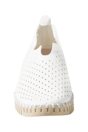Product shot of the Tulip Sneaker in colour White (White), detail
