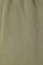Product shot of the Cecily Cargo Joggers in colour Khaki (Green), detail