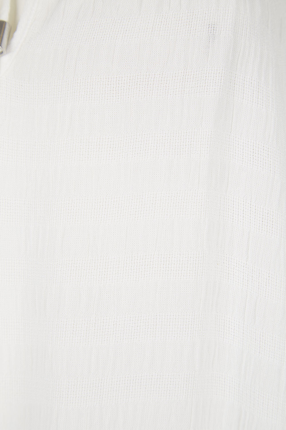 Product shot of the Frances Flutter Sleeve Top in colour White (White), detail