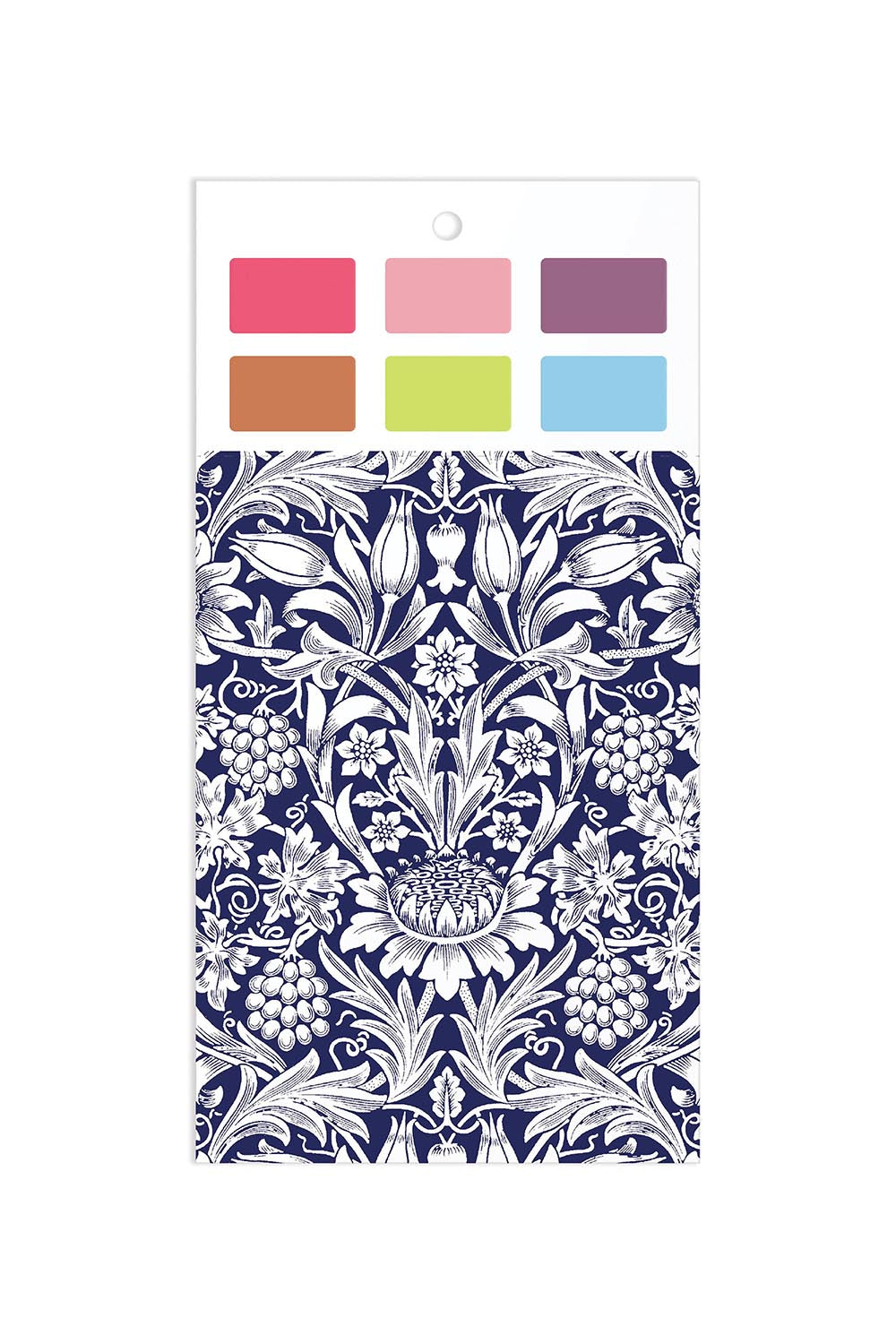 Product shot of the Galison William Morris Paint In Print Set - Multi in colour Multi, from the back