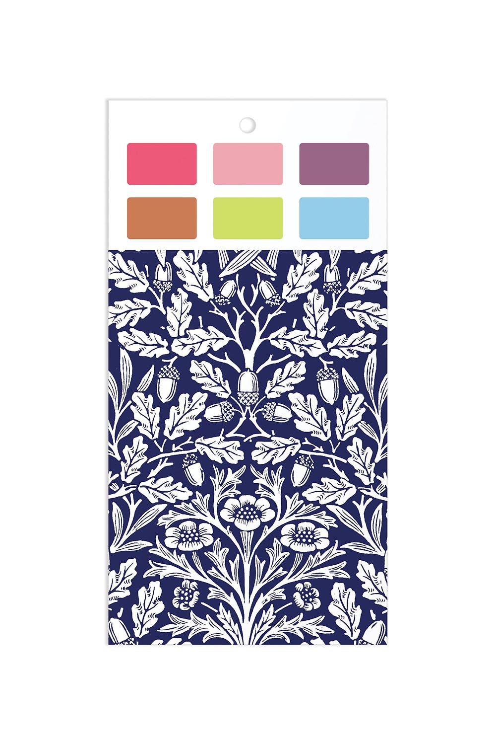 Product shot of the Galison William Morris Paint In Print Set - Multi in colour Multi, from the back