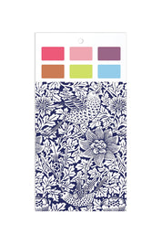 Product shot of the Galison William Morris Paint In Print Set - Multi in colour Multi, from the back