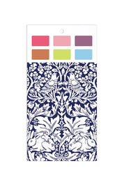 Product shot of the Galison William Morris Paint In Print Set - Multi in colour Multi, showing detail