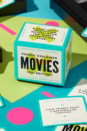 Product shot of the Poorly Explained Movies 80s Edition - 80smovie in colour 80smovie, from the back